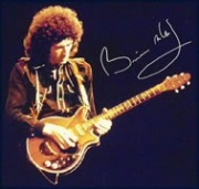 Brian with the 'Red Special'.