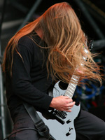 Power chord guitarist