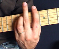 Bb minor barre chord