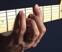 G major 7 barre chord