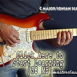 Beginner scales video lesson