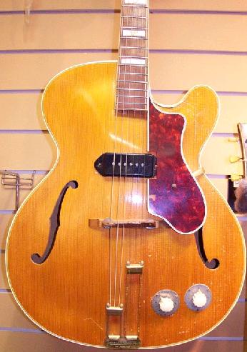 An Archtop Epiphone Guitar from the 1940s
