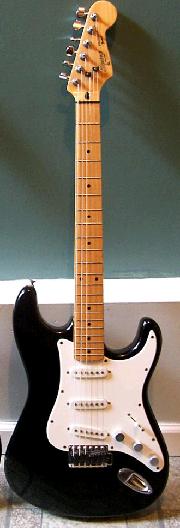 a Stratocaster by Squier