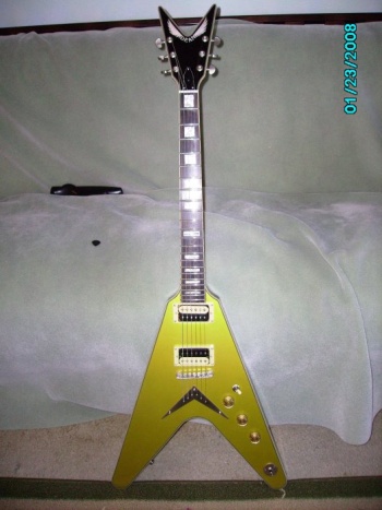 Dean Gold Top V
