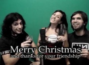 Lian, Luciana and Gabriel wishing us a Merry Christmas, and a happy New Year!