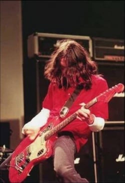 Frusciante with RHCP on woodstock