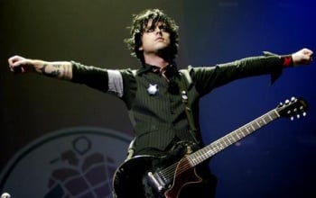 Armstrong on stage