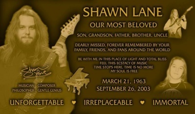 Shawn Memorial Plaque.